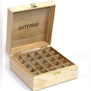 Like New Empty Wooden Doterra Box. Fits 25 Oils